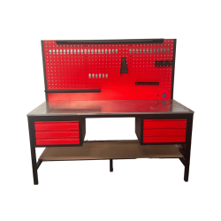 2 Metre 6 Çekmeceli Takım Tezgahı